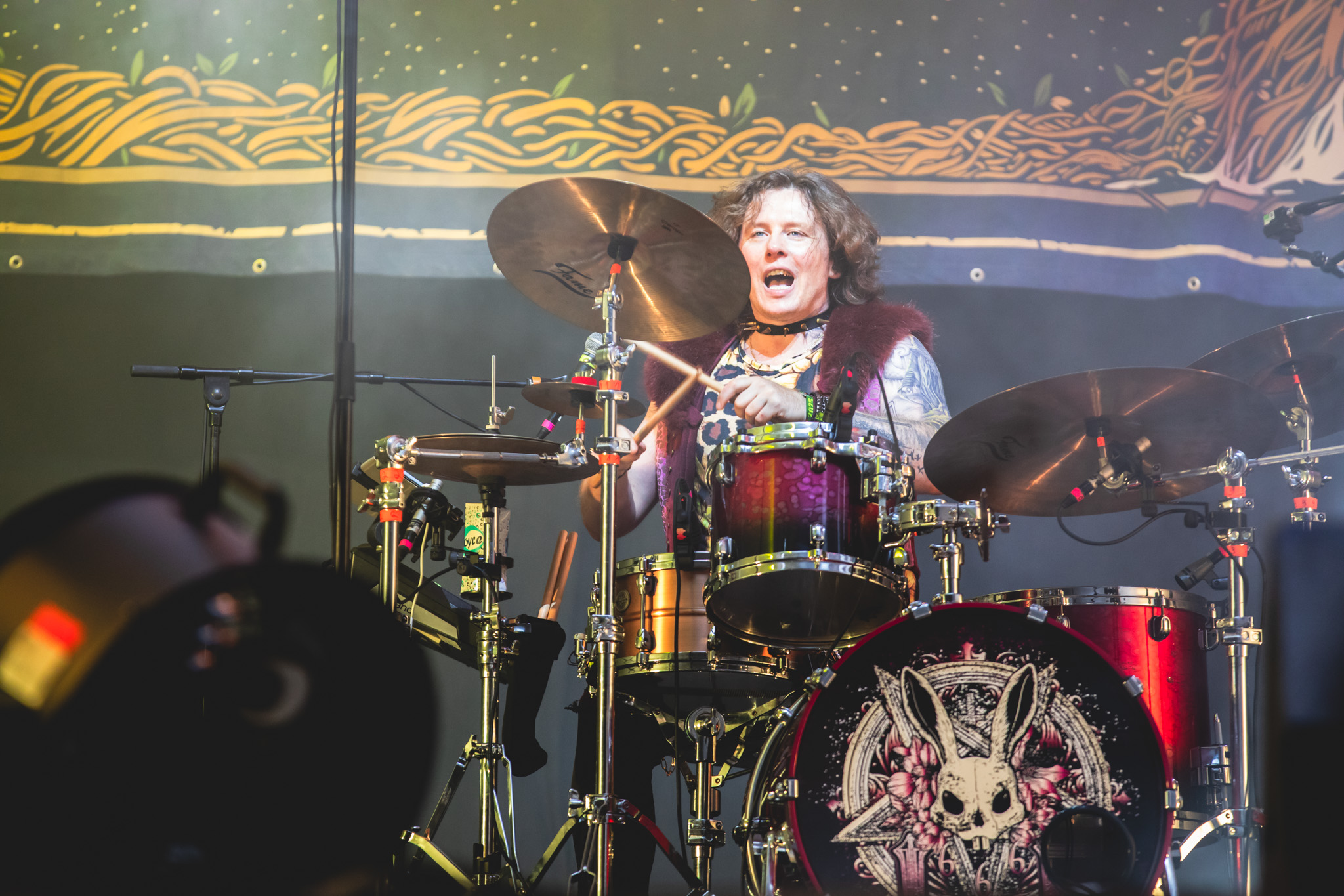 Bild vom Liveauftritt der Band Kupfergold beim Summer Breeze 2025