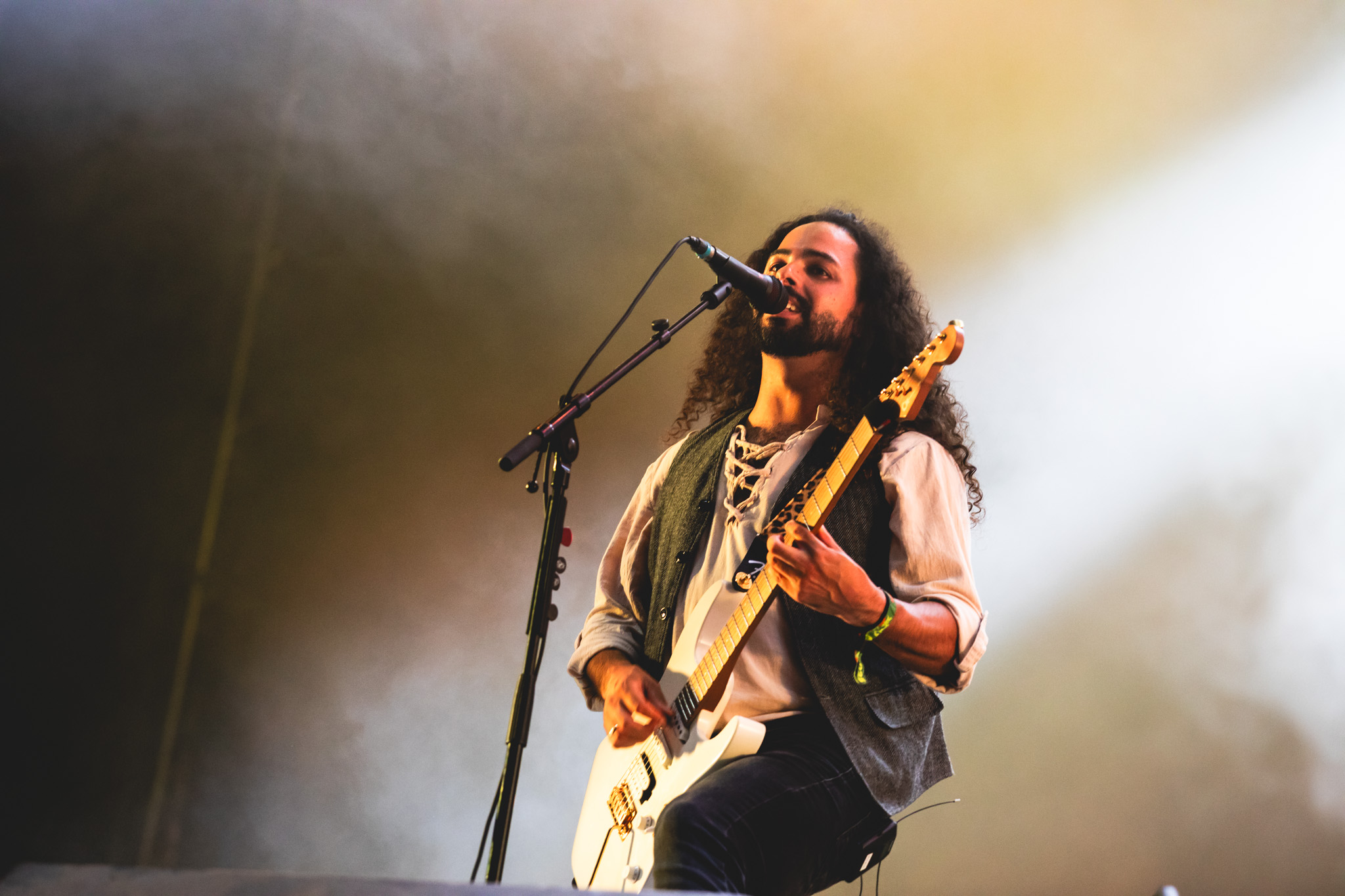 Bild vom Liveauftritt der Band Kupfergold beim Summer Breeze 2025