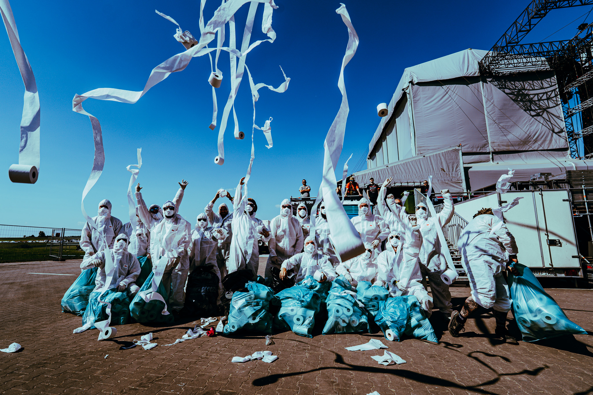 Bild vom Liveauftritt der Band Gutalax beim Summer Breeze 2025