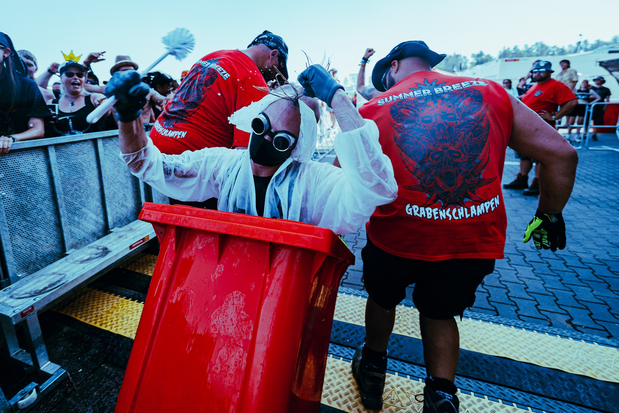 Bild vom Liveauftritt der Band Gutalax beim Summer Breeze 2025