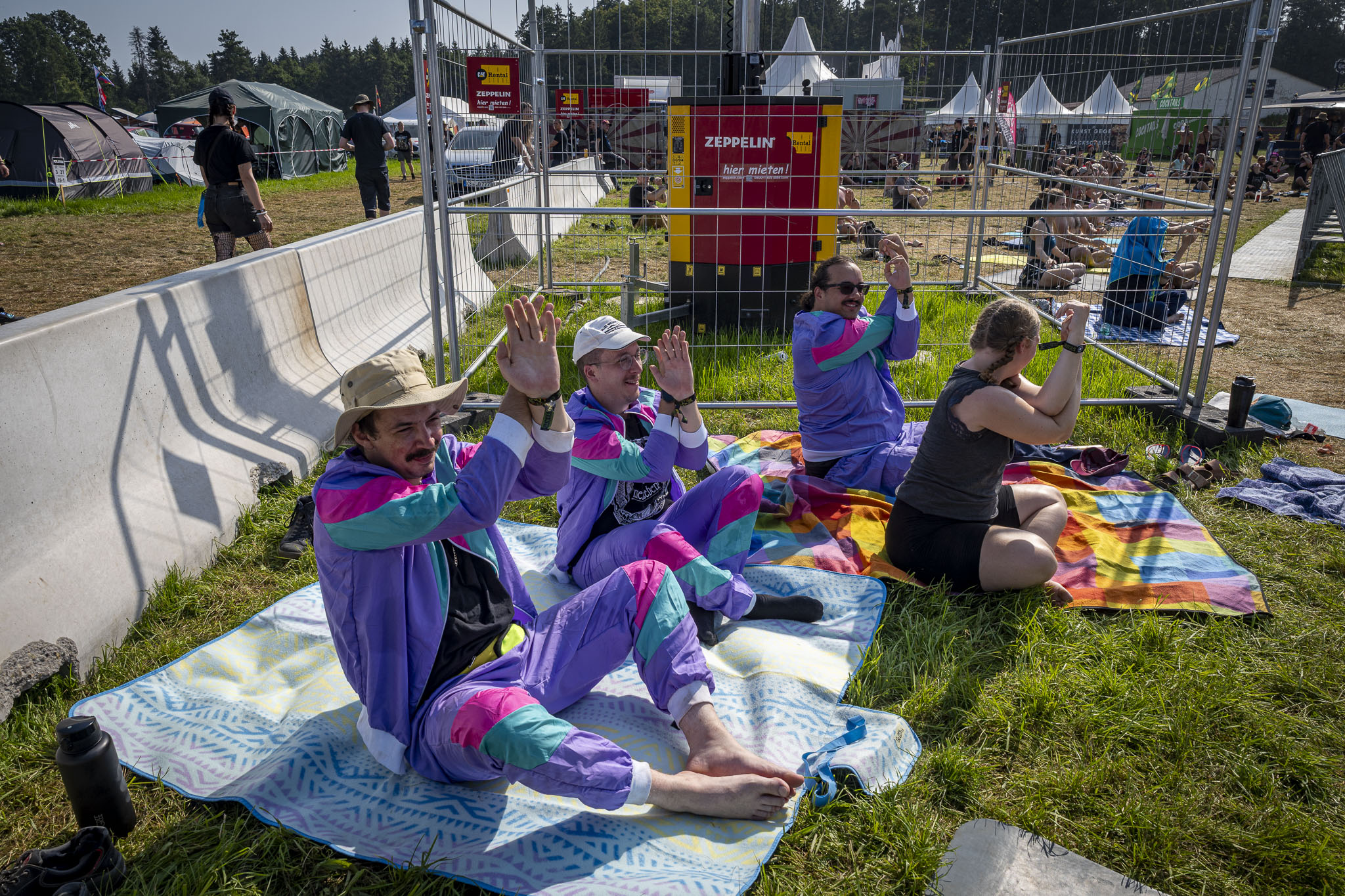 Bild vom Metal Yoga auf dem Summer Breeze 2025