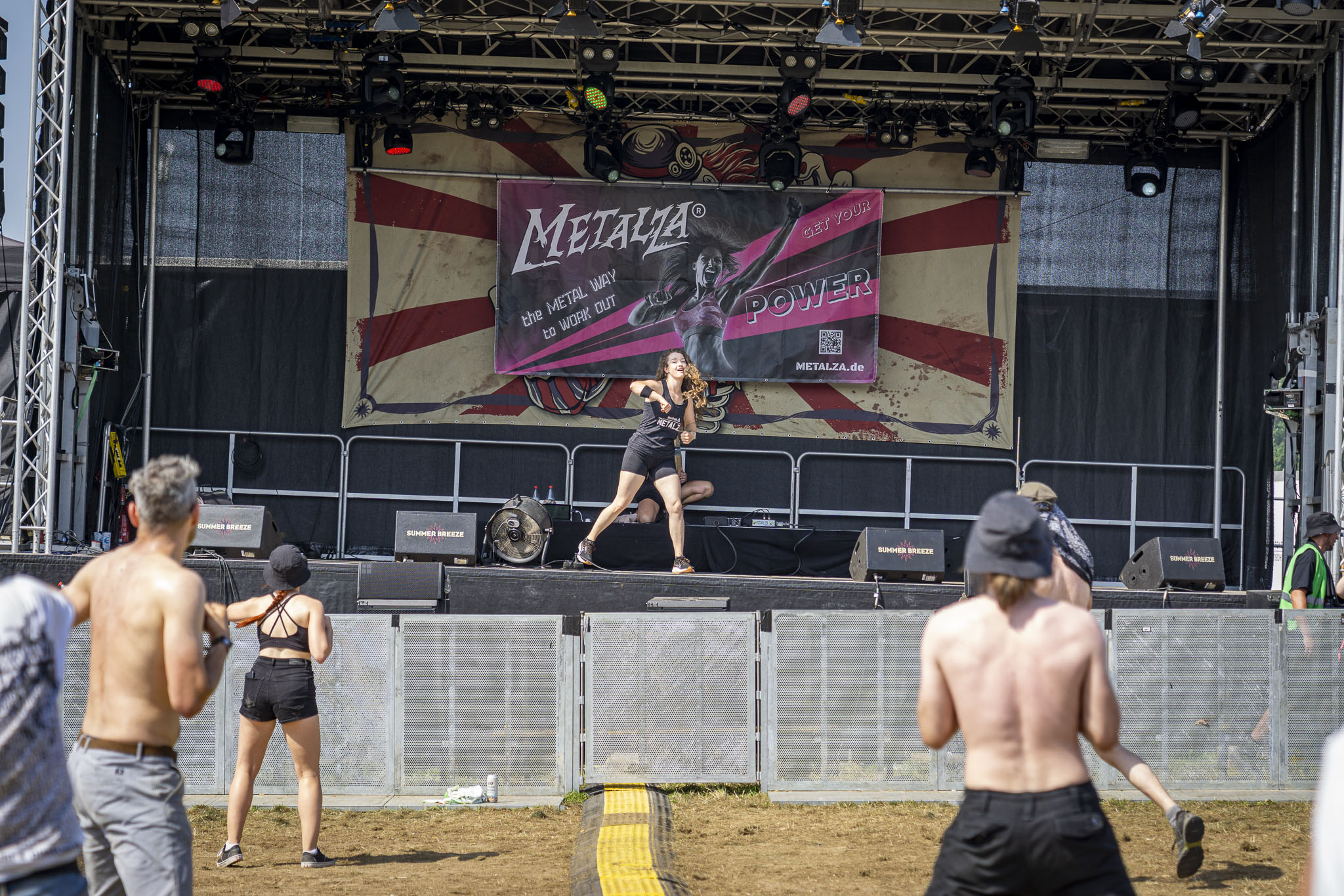 Bild vom Metalza - Metal Workout auf dem Summer Breeze 2025