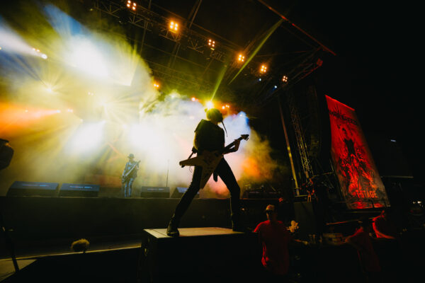 Bild vom Liveauftritt der Band Sólstafir beim Summer Breeze 2025