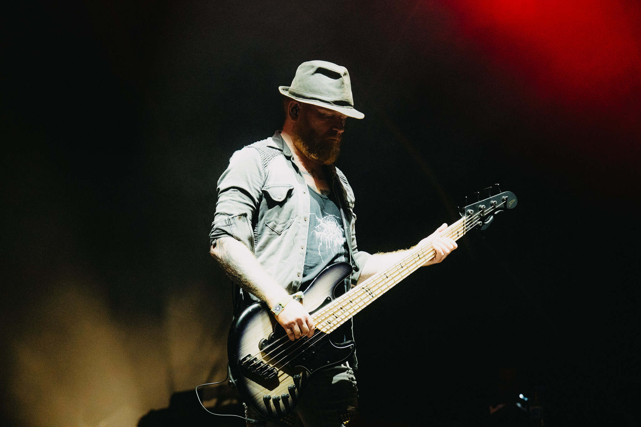 Bild vom Liveauftritt der Band Sólstafir beim Summer Breeze 2025