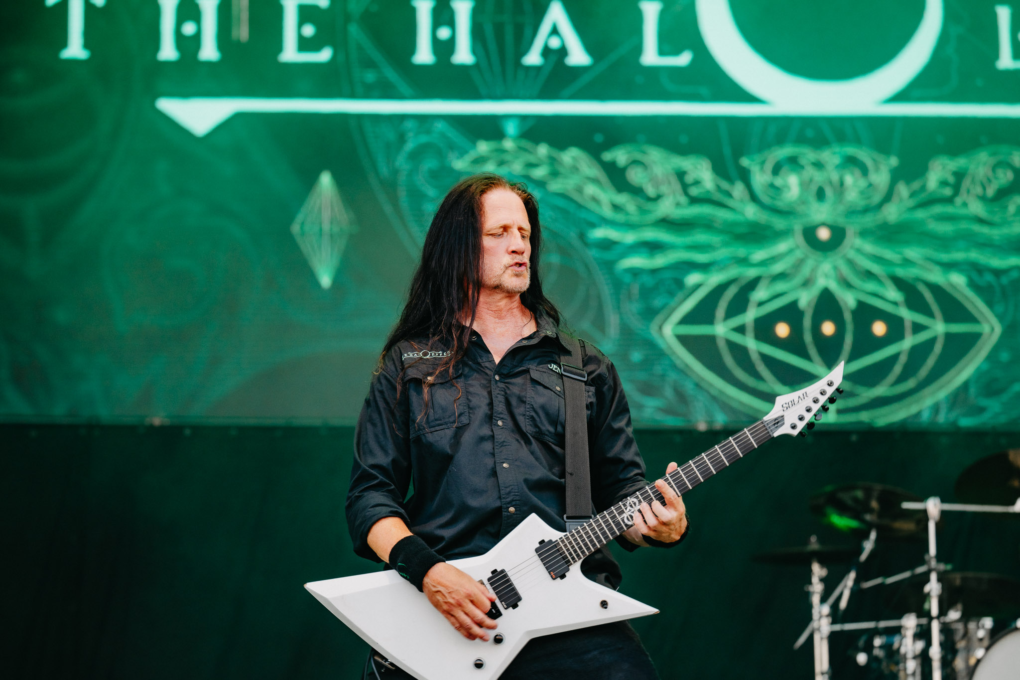 Bild vom Liveauftritt der Band The Halo Effect beim Summer Breeze 2025