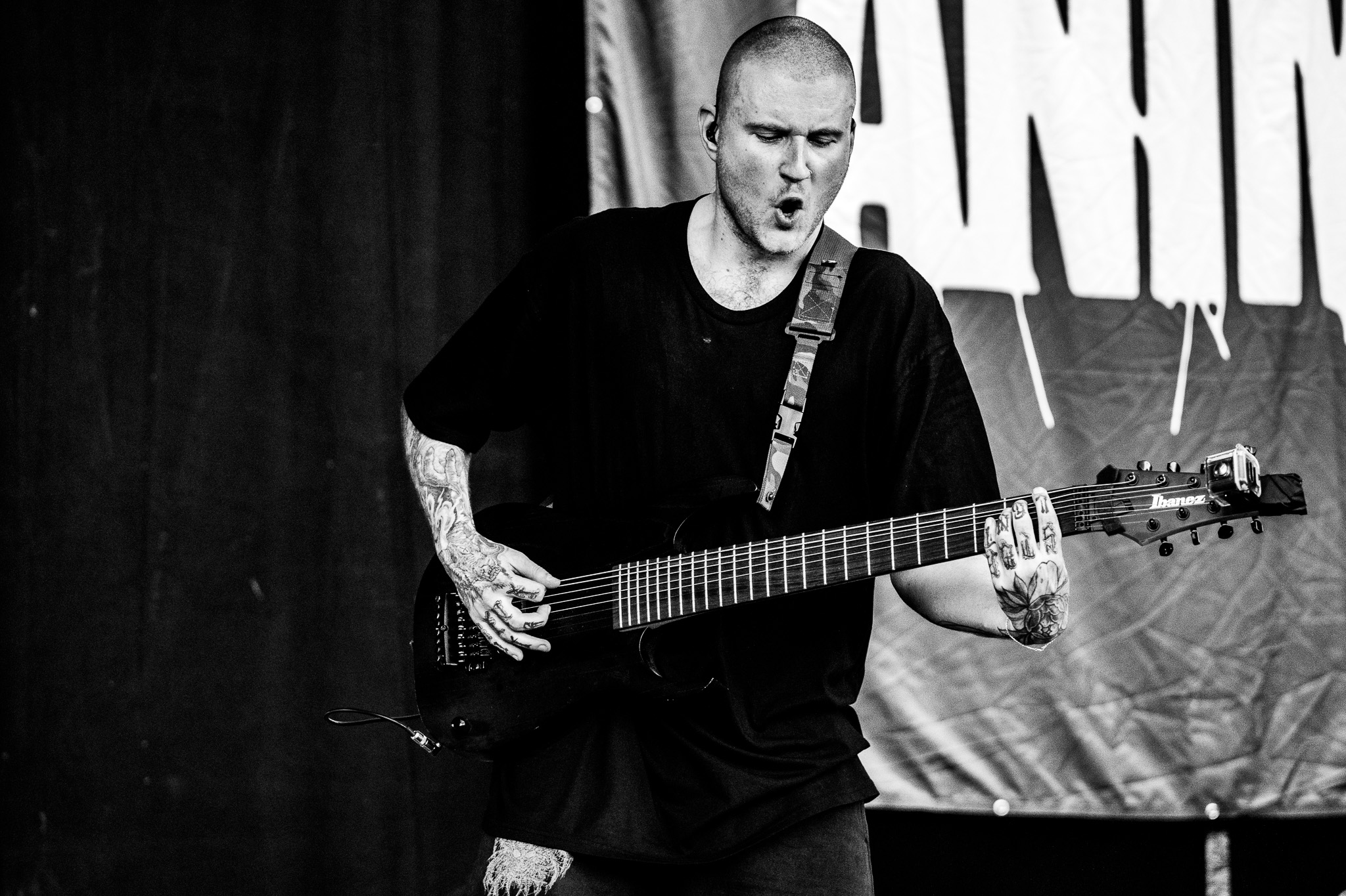 Bild vom Liveauftritt der Band to the grave beim Summer Breeze 2025