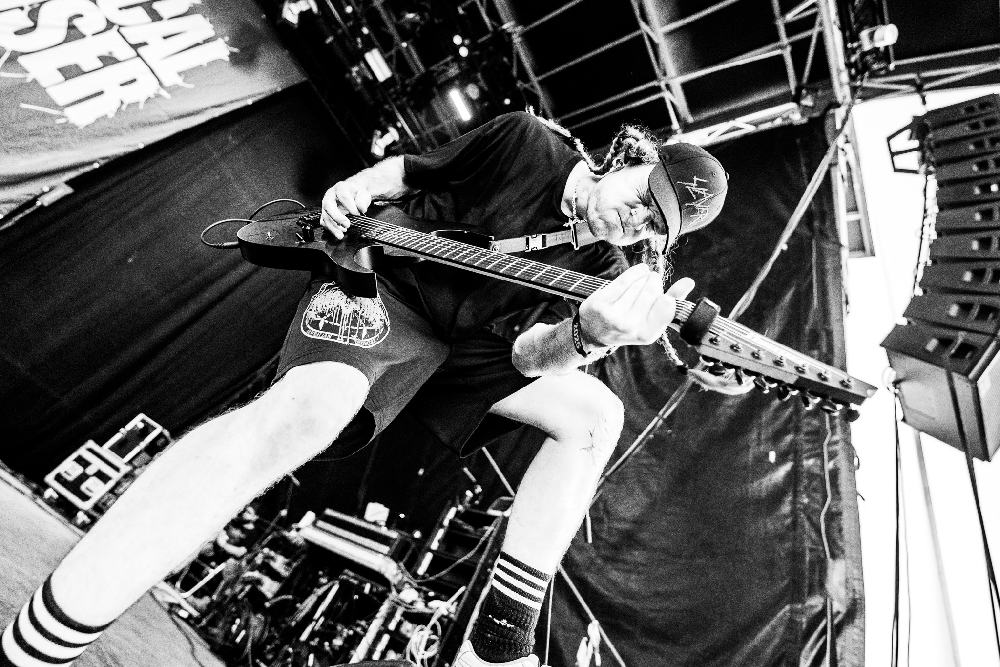 Bild vom Liveauftritt der Band to the grave beim Summer Breeze 2025