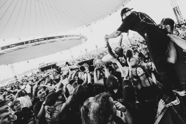 Bild vom Liveauftritt der Band to the grave beim Summer Breeze 2025