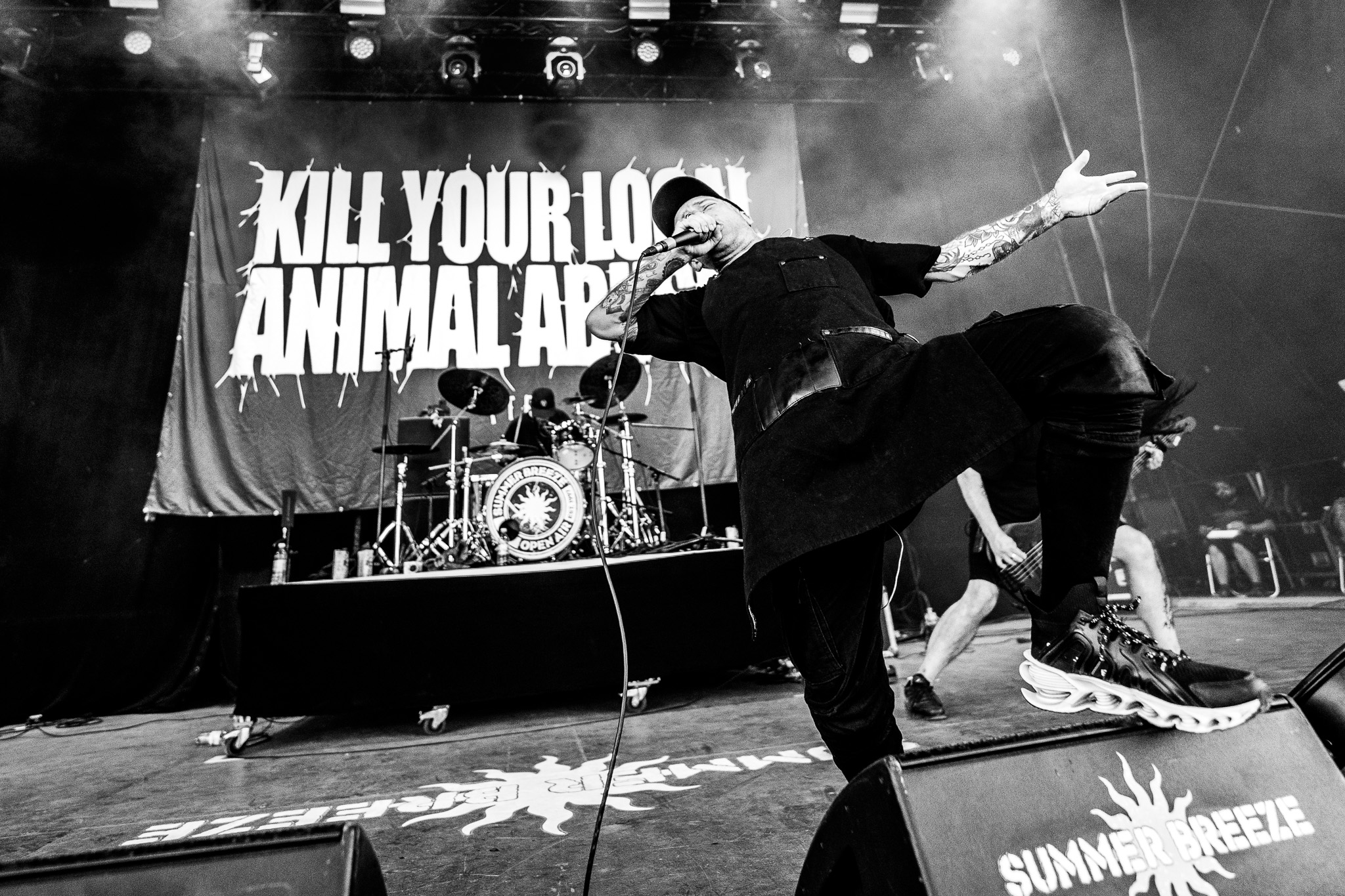 Bild vom Liveauftritt der Band to the grave beim Summer Breeze 2025