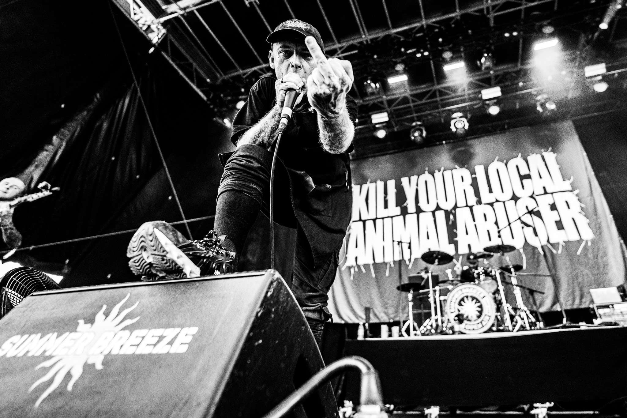 Bild vom Liveauftritt der Band to the grave beim Summer Breeze 2025