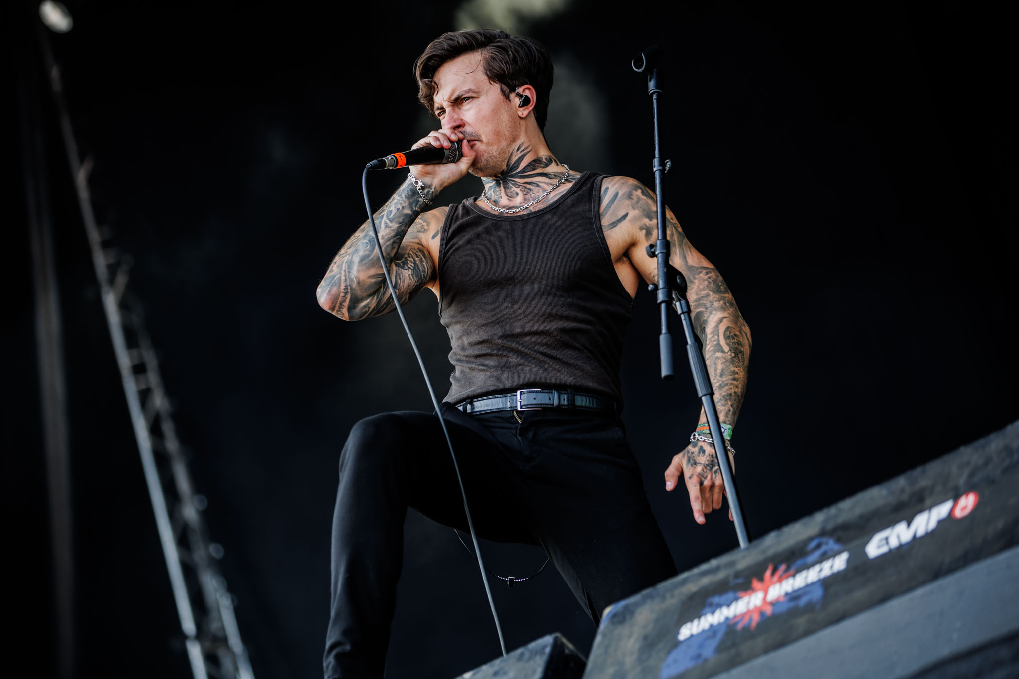 Bild vom Liveauftritt der Band Allt beim Summer Breeze 2025