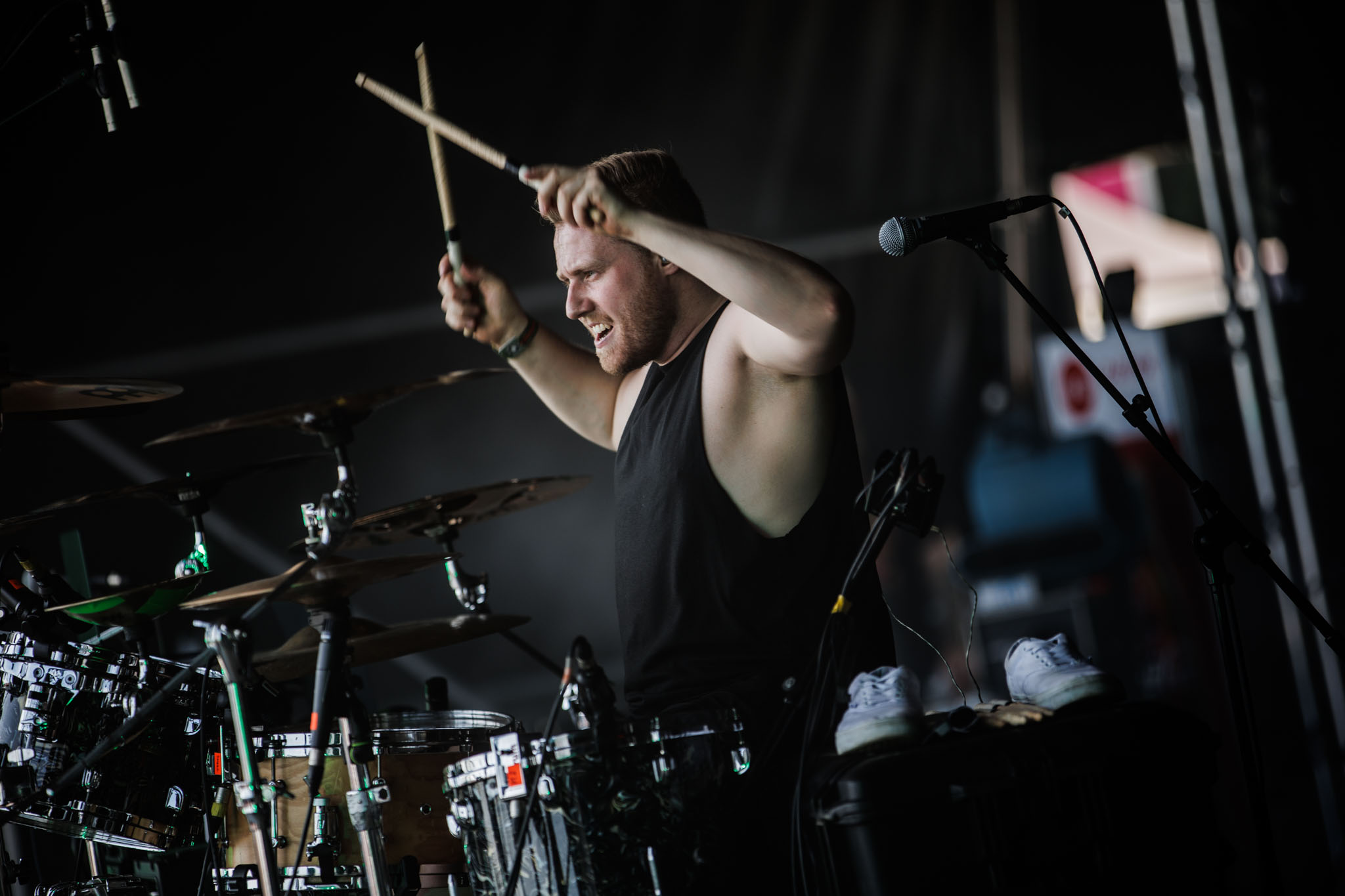 Bild vom Liveauftritt der Band Allt beim Summer Breeze 2025