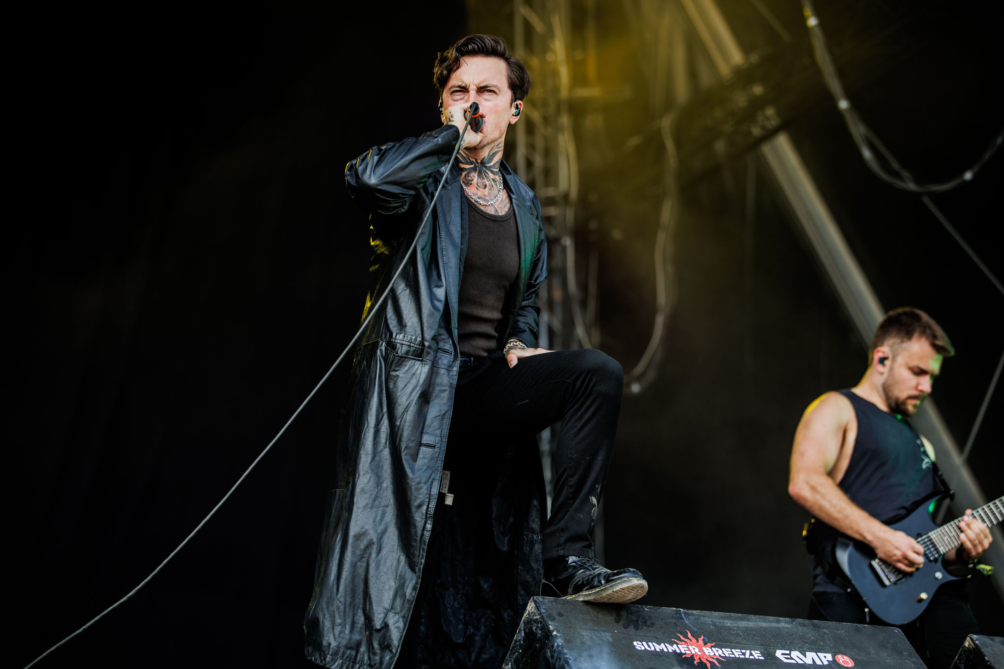 Bild vom Liveauftritt der Band Allt beim Summer Breeze 2025