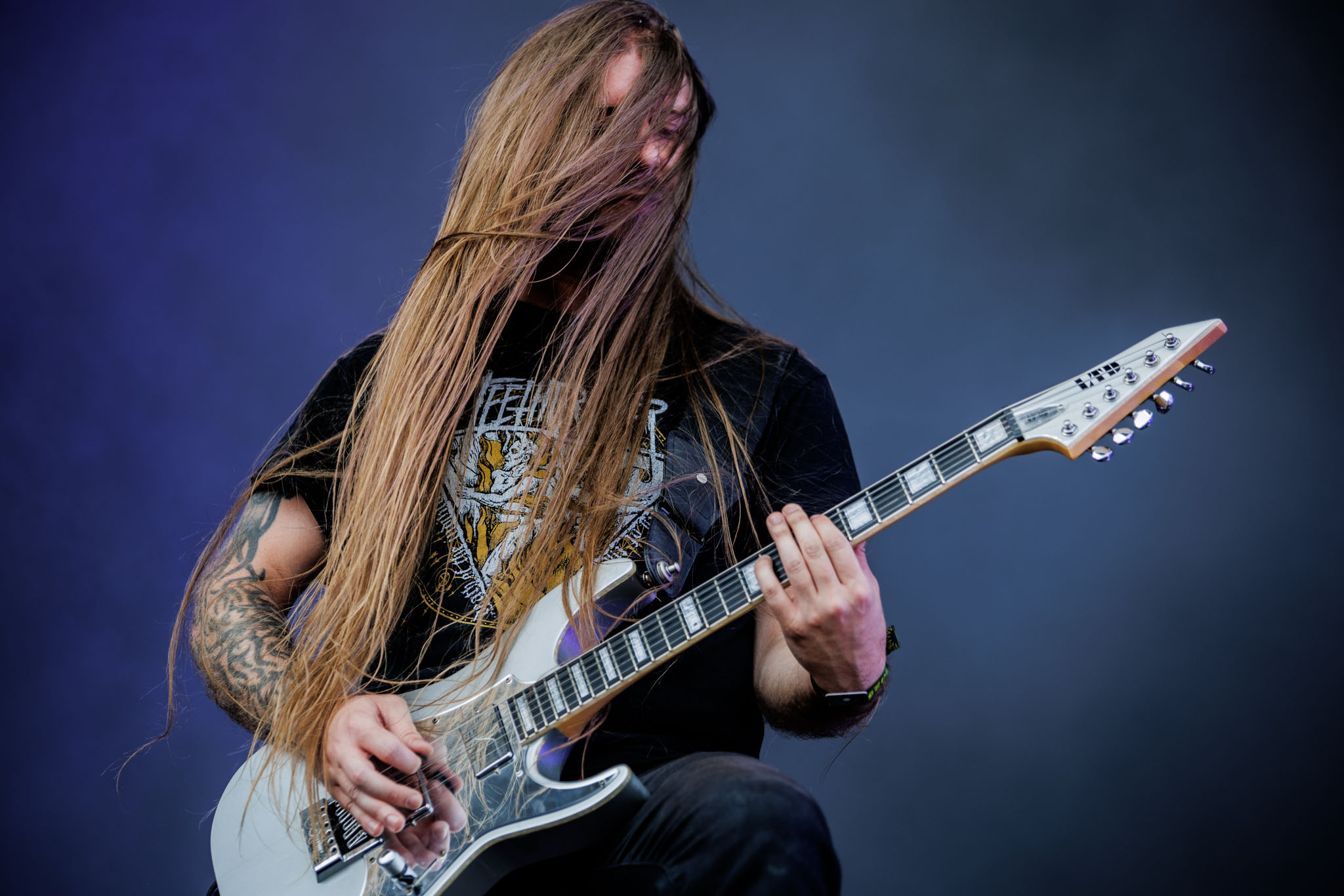 Bild vom Liveauftritt der Band Benighted beim Summer Breeze