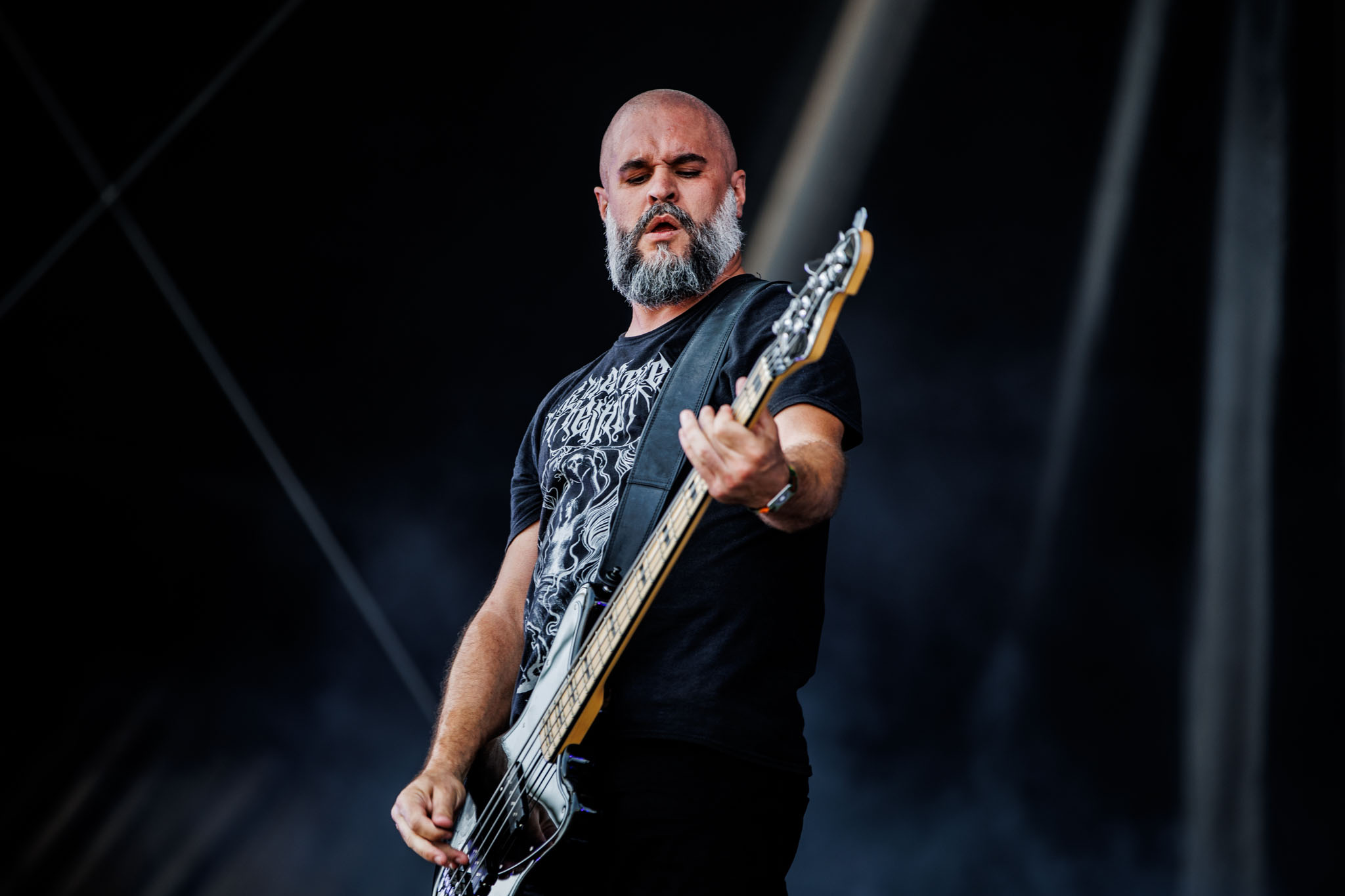 Bild vom Liveauftritt der Band Benighted beim Summer Breeze