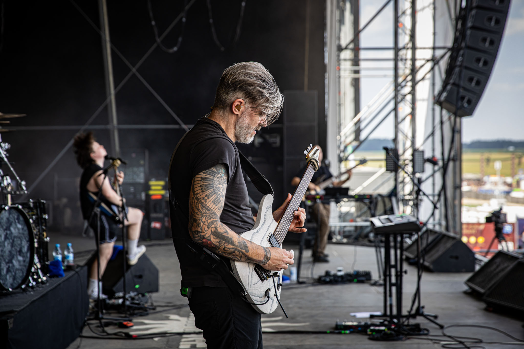 Bild vom Liveauftritt der Band Between the buried and me beim Summer Breeze