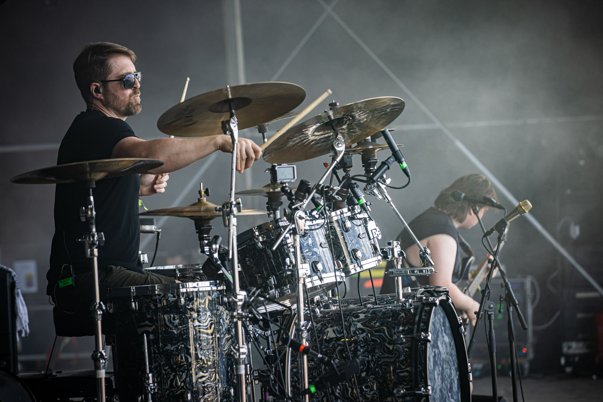 Bild vom Liveauftritt der Band Between the buried and me beim Summer Breeze