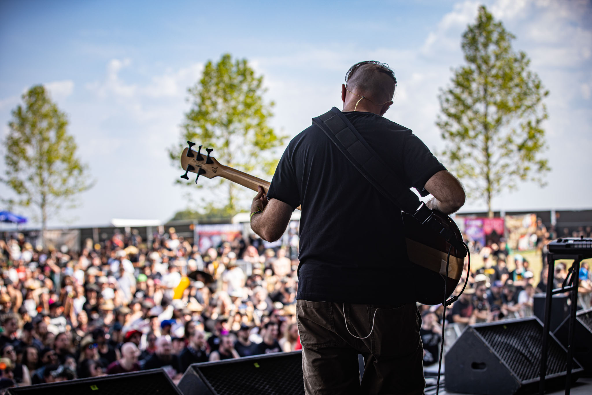 Bild vom Liveauftritt der Band Between the buried and me beim Summer Breeze