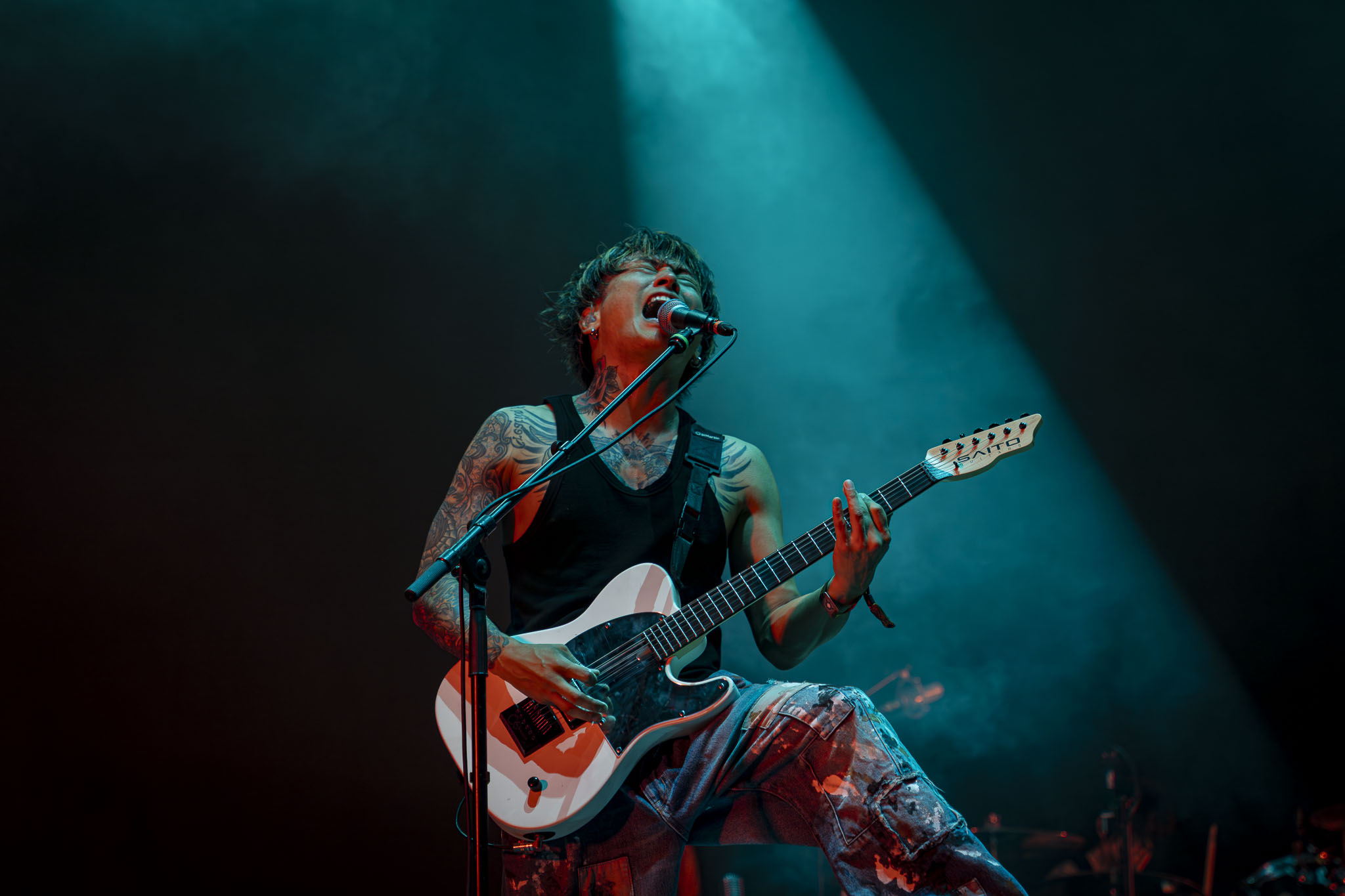 Bild vom Liveauftritt der Band Coldrain beim Summer Breeze 2025