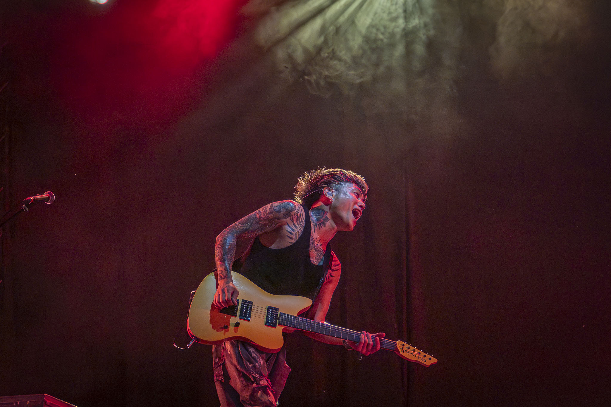 Bild vom Liveauftritt der Band Coldrain beim Summer Breeze 2025