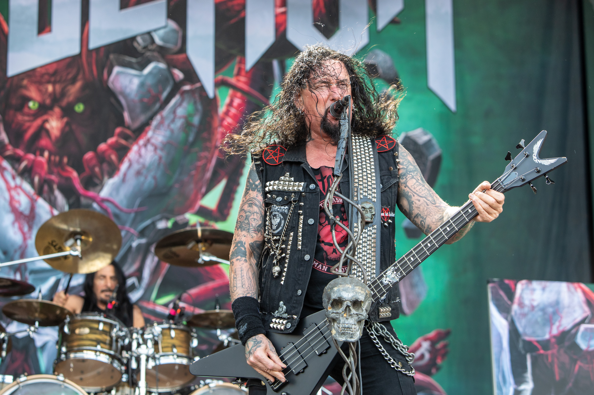 Bild vom Liveauftritt der Band Destruction beim Summer Breeze 2025