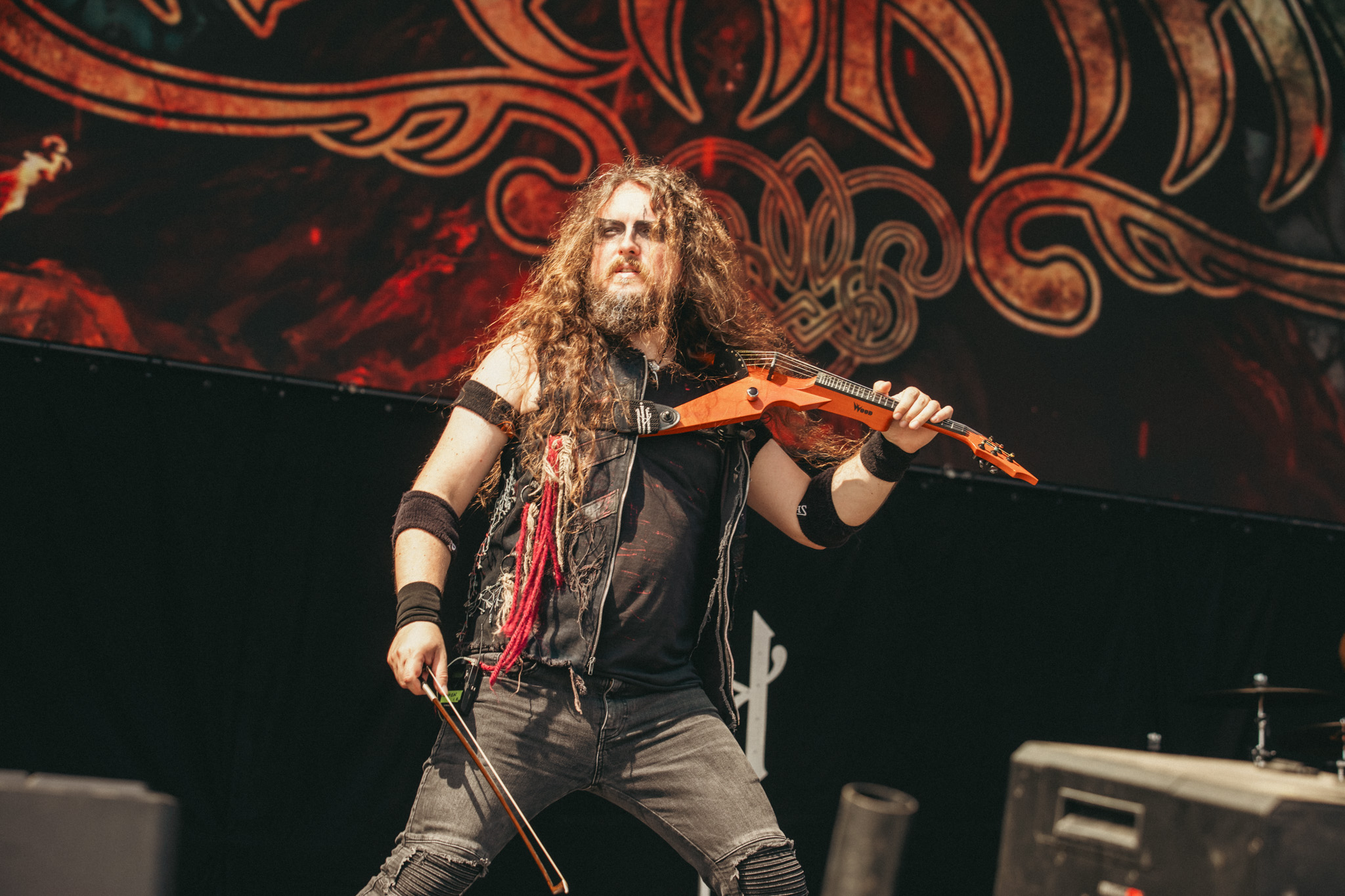 Bild vom Liveauftritt der Band Elvenking beim Summer Breeze 2025