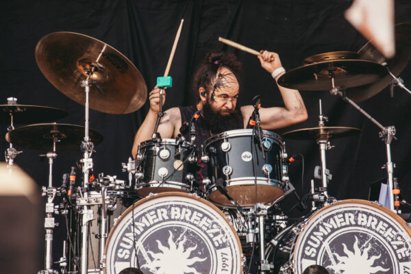 Bild vom Liveauftritt der Band Elvenking beim Summer Breeze 2025