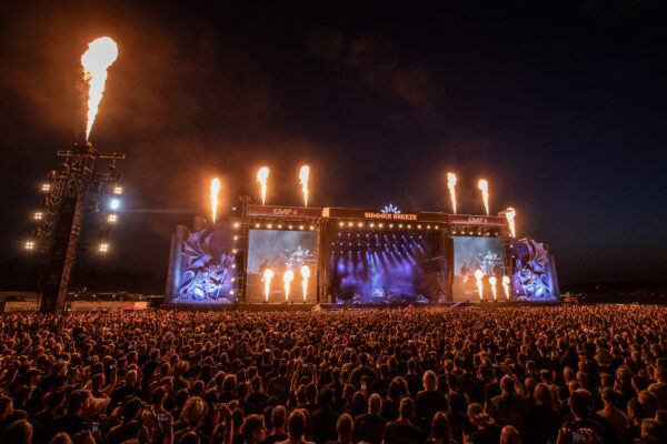 Bild vom Liveauftritt der Band Gojira beim Summer Breeze 2025