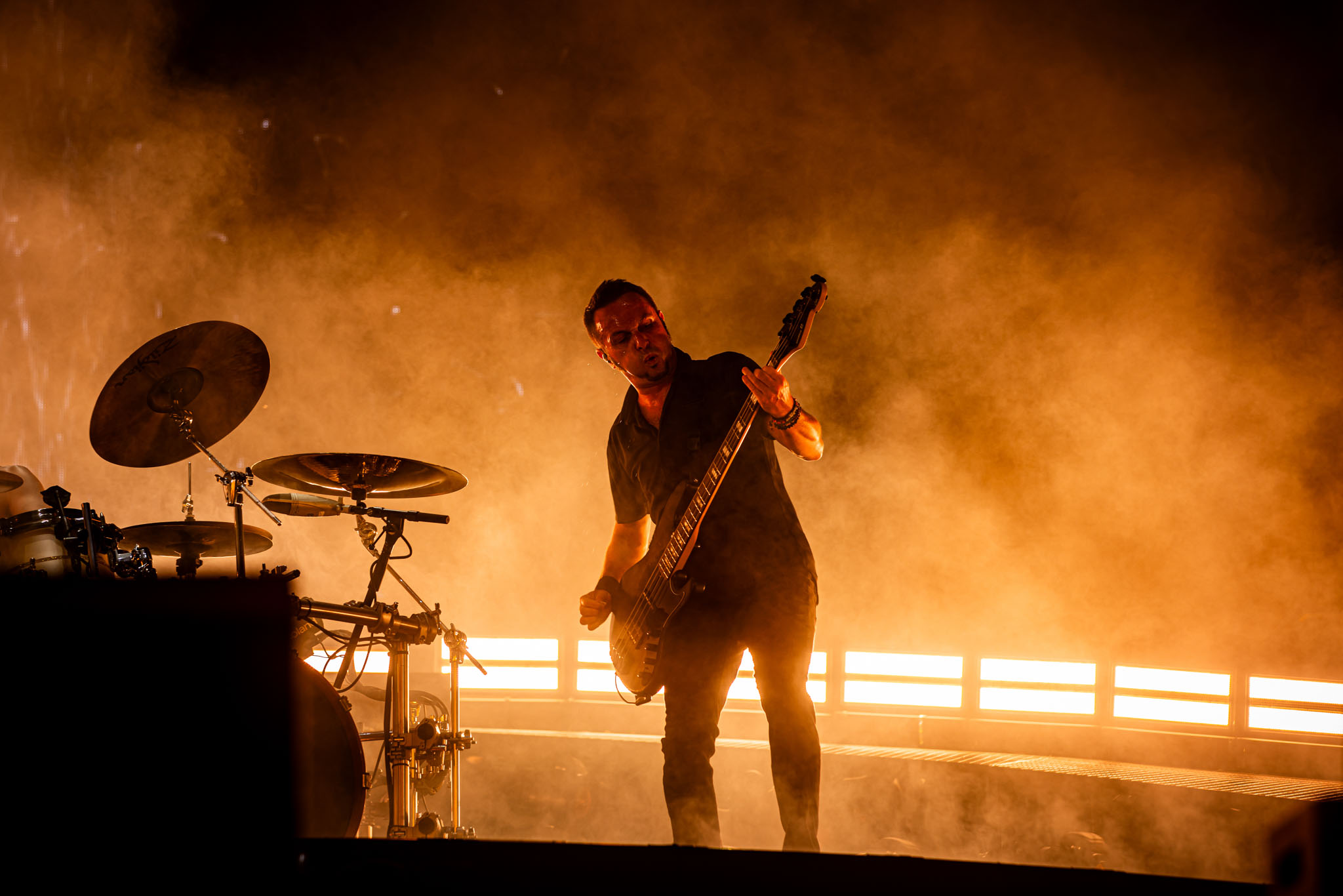 Bild vom Liveauftritt der Band Gojira beim Summer Breeze 2025