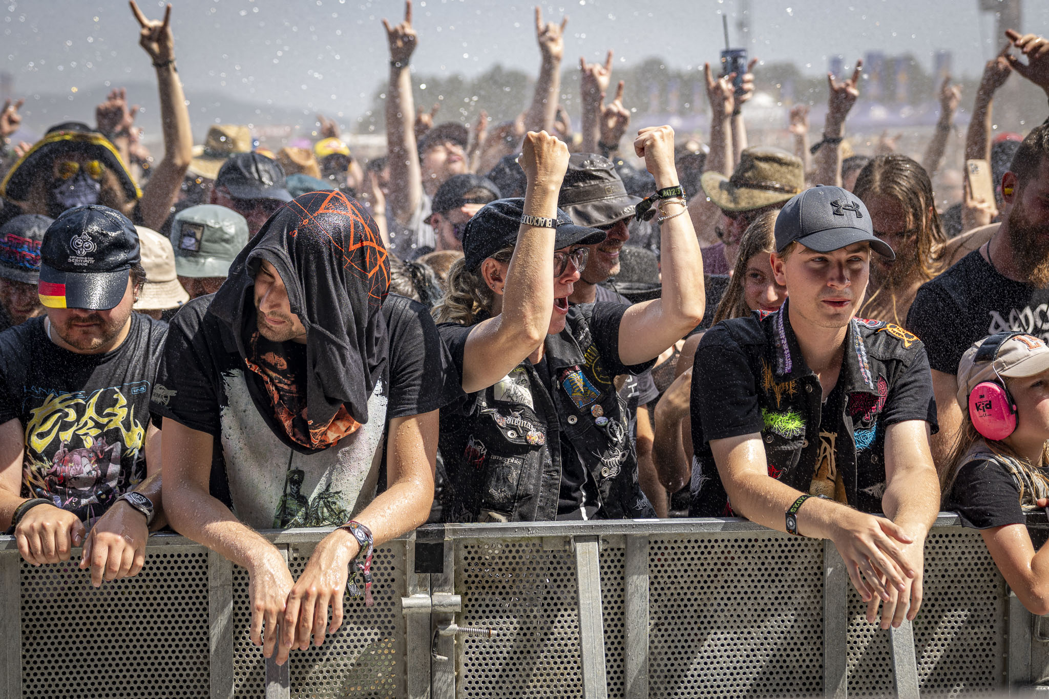 Bild vom Liveauftritt der Band Hanabie. beim Summer Breeze