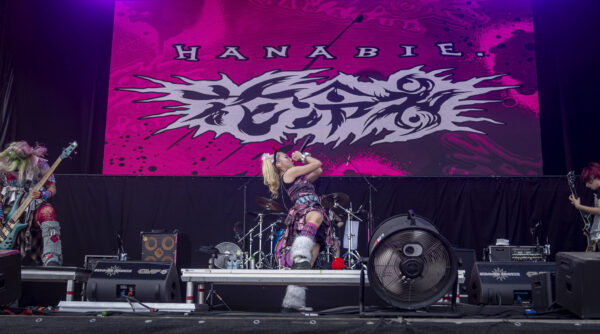Bild vom Liveauftritt der Band Hanabie. beim Summer Breeze