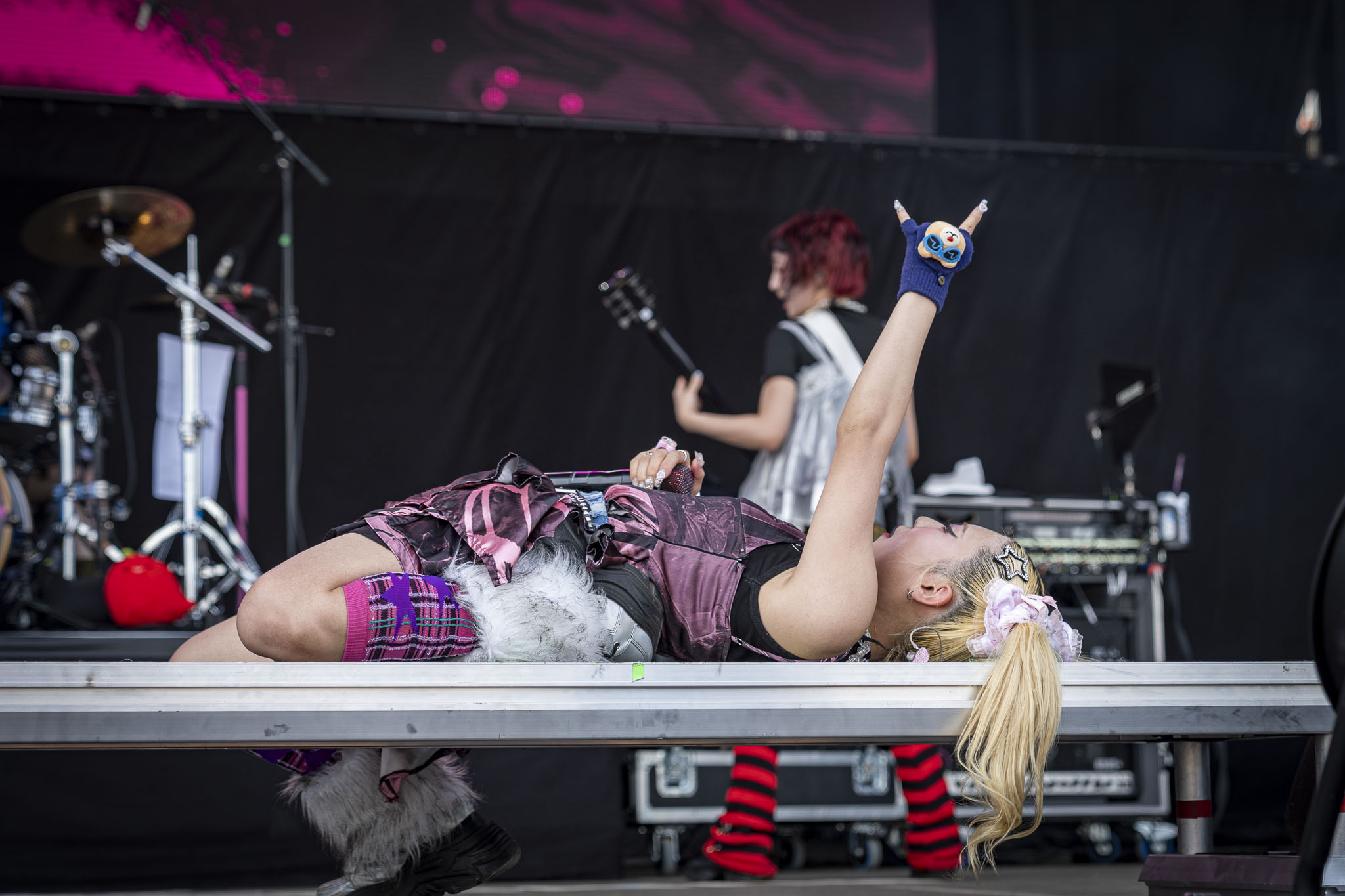 Bild vom Liveauftritt der Band Hanabie. beim Summer Breeze