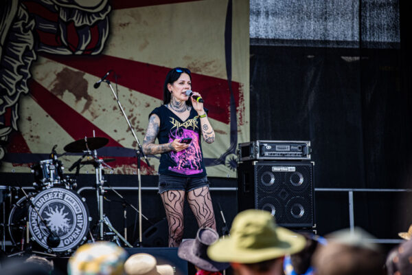Bild vom Marsh Vocals Workshop mit Britta Görtz beim Summer Breeze 2025