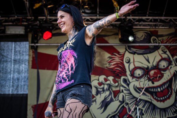 Bild vom Marsh Vocals Workshop mit Britta Görtz beim Summer Breeze 2025