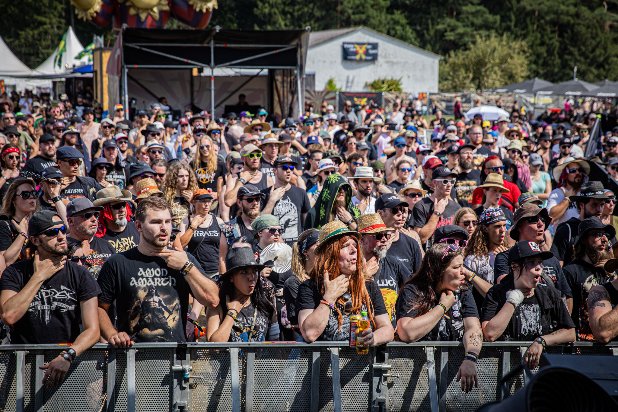 Bild vom Marsh Vocals Workshop mit Britta Görtz beim Summer Breeze 2025