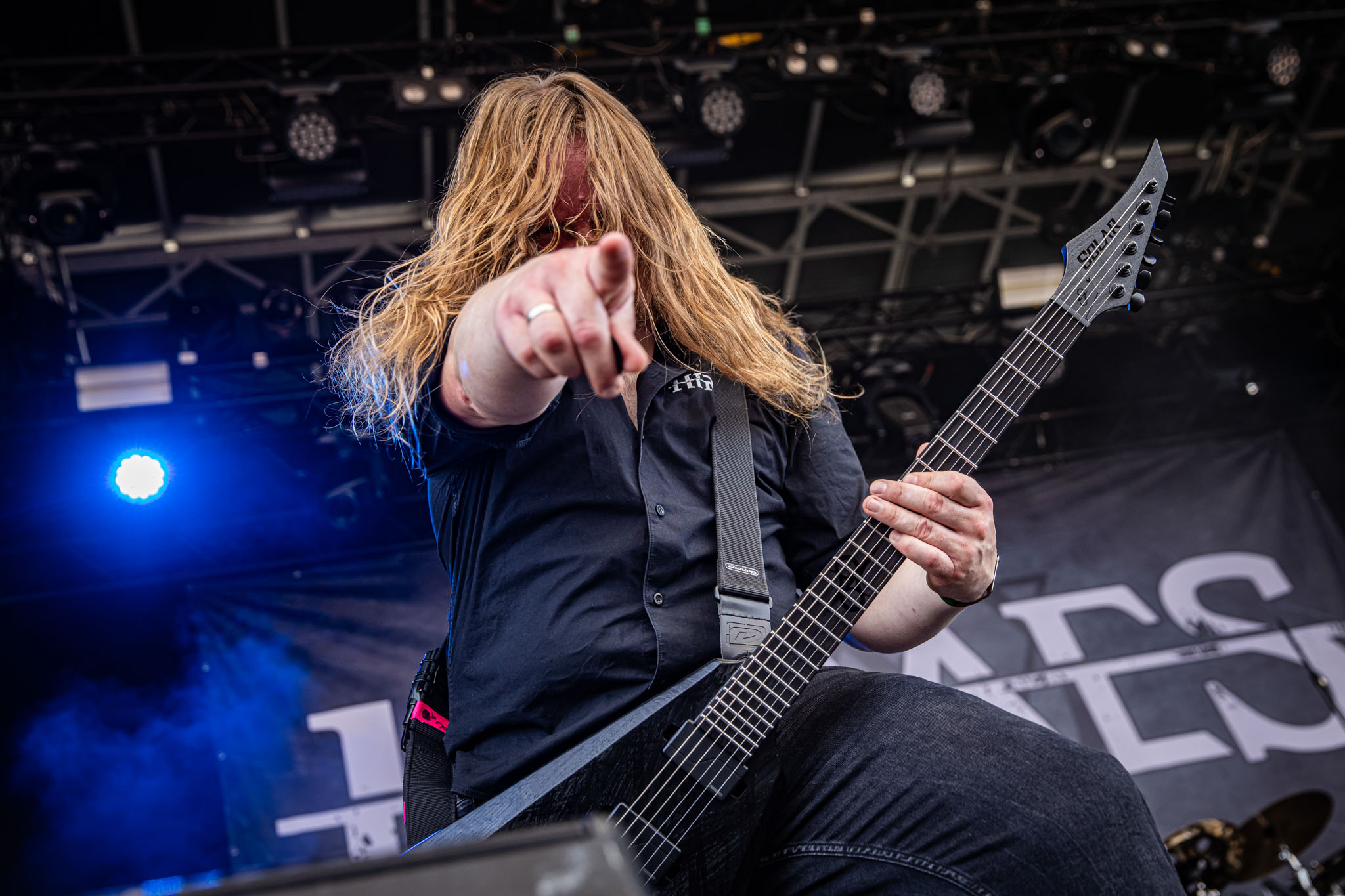 Bild vom Liveauftritt der Band Hiraes beim Summer Breeze 2025