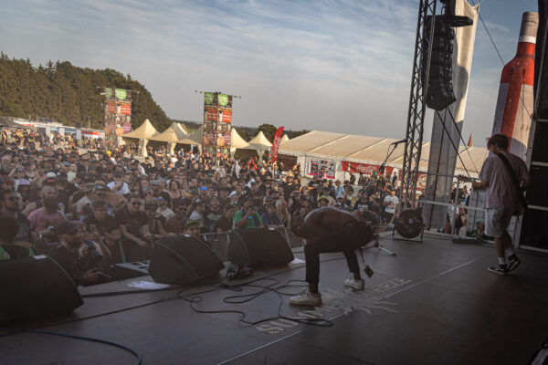 Bild vom Liveauftritt der Band Hyro the Hero beim Summer Breeze 2025