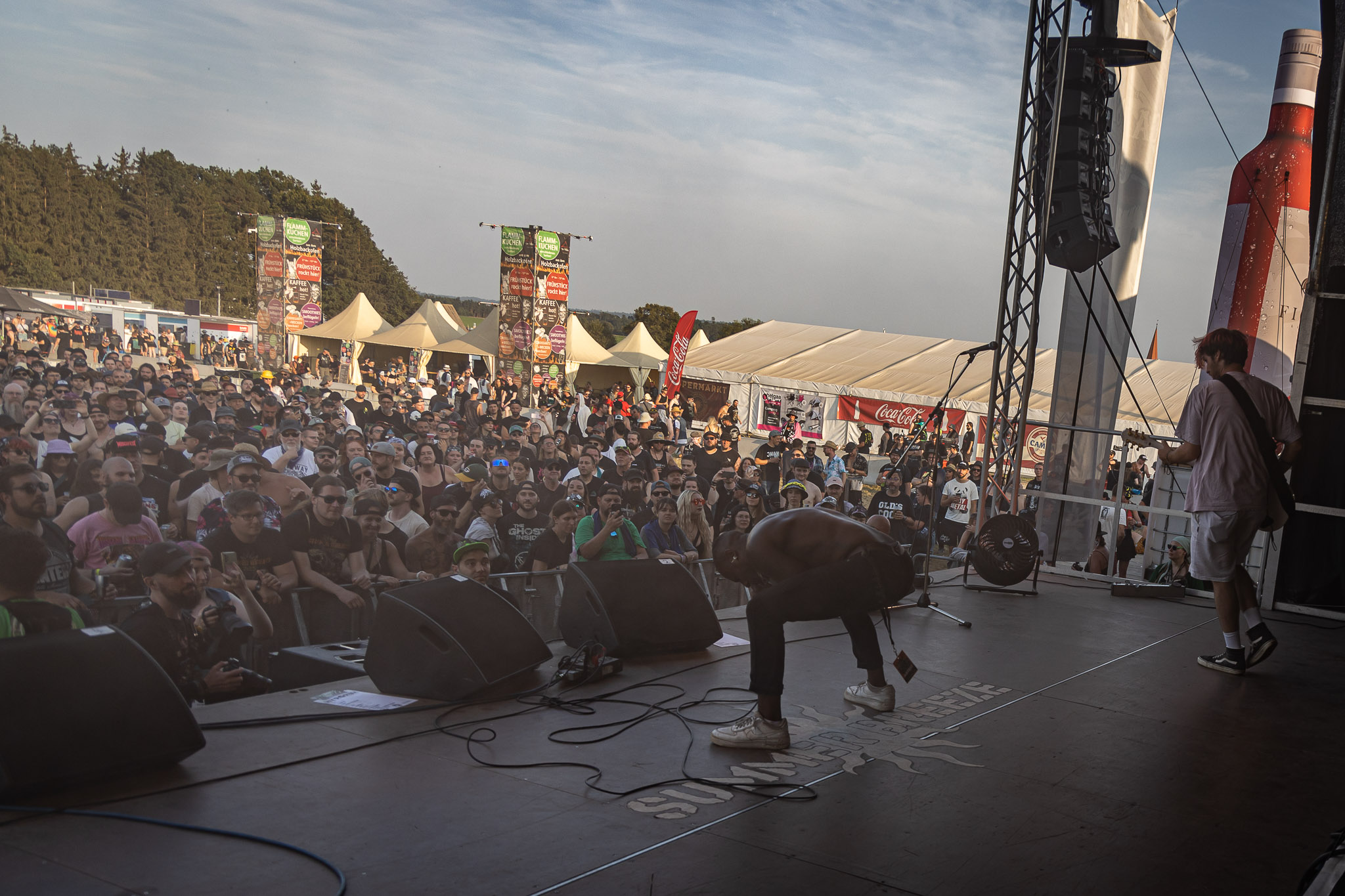 Bild vom Liveauftritt der Band Hyro the Hero beim Summer Breeze 2025