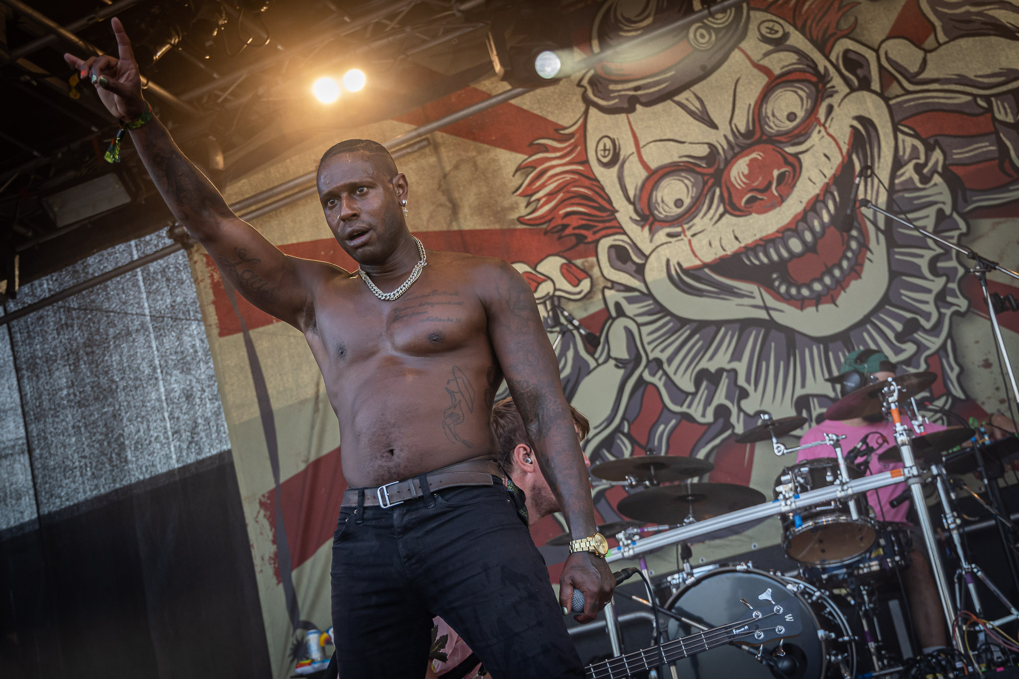 Bild vom Liveauftritt der Band Hyro the Hero beim Summer Breeze 2025