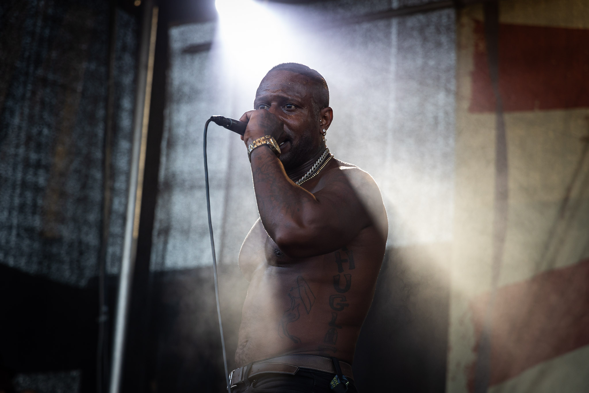 Bild vom Liveauftritt der Band Hyro the Hero beim Summer Breeze 2025