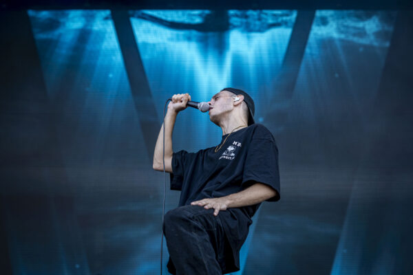 Bild vom Liveauftritt der Band Landmvrks beim Summer Breeze 2025