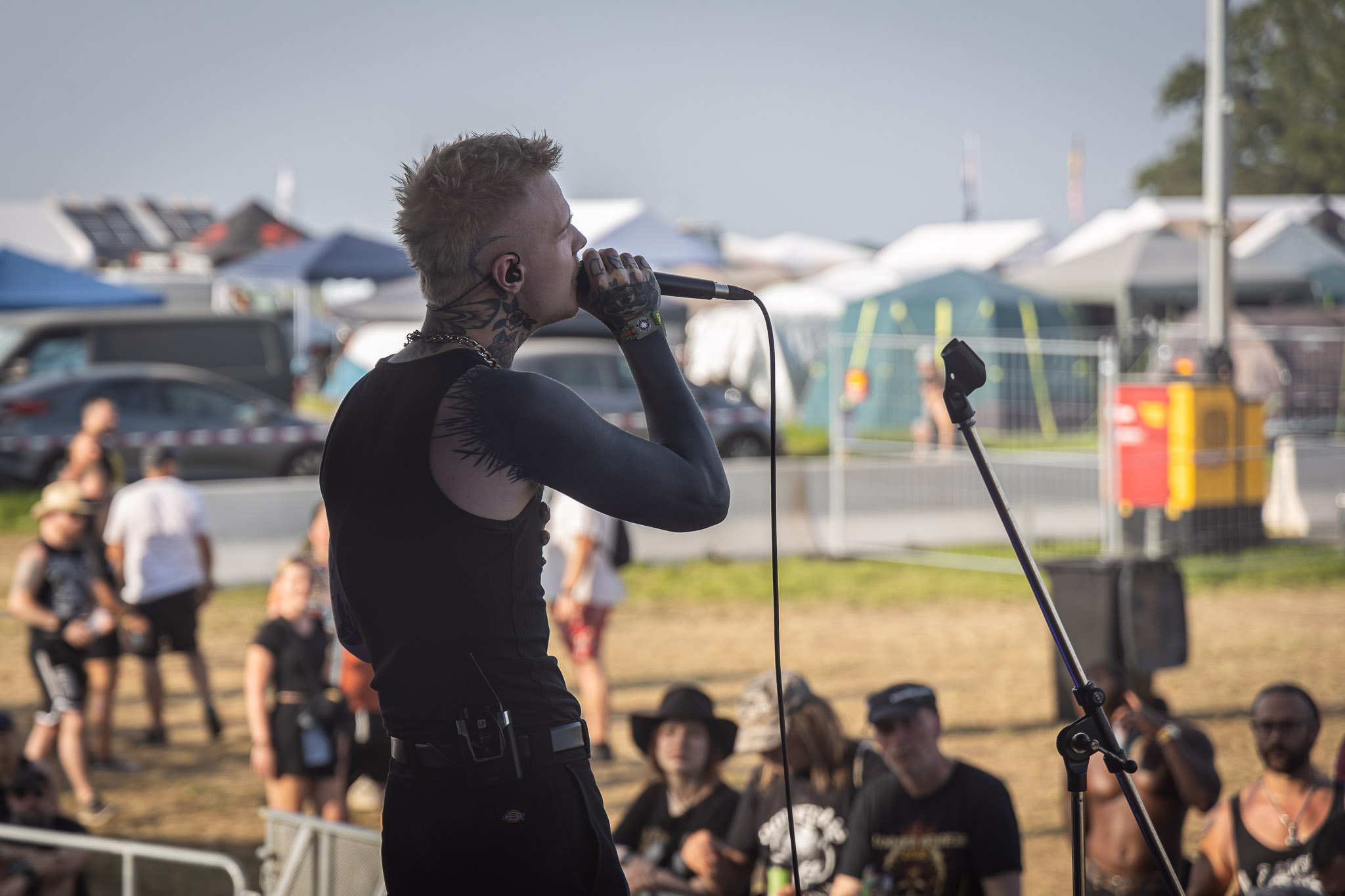 Bild vom Liveauftritt der Band Paleskin beim Summer Breeze 2025