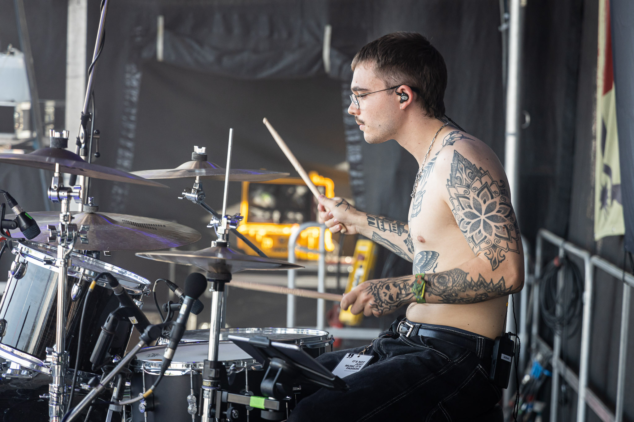 Bild vom Liveauftritt der Band Paleskin beim Summer Breeze 2025