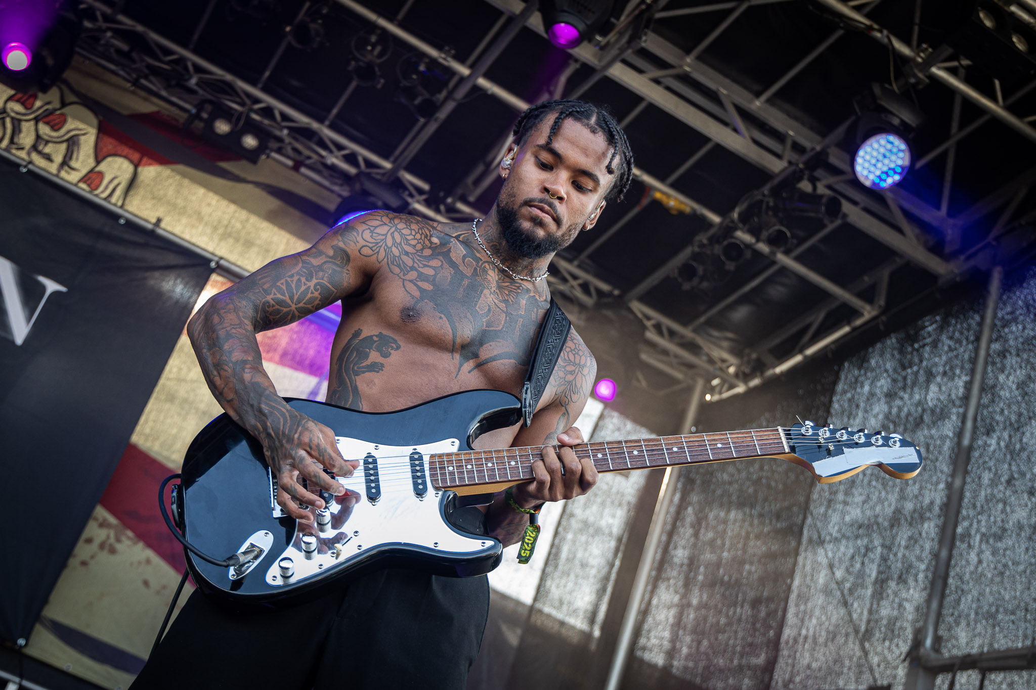 Bild vom Liveauftritt der Band Paleskin beim Summer Breeze 2025