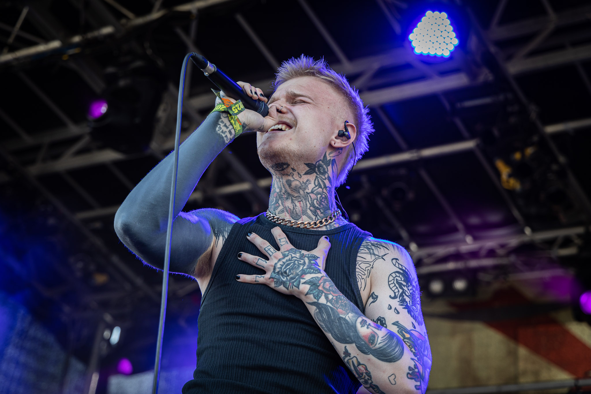 Bild vom Liveauftritt der Band Paleskin beim Summer Breeze 2025