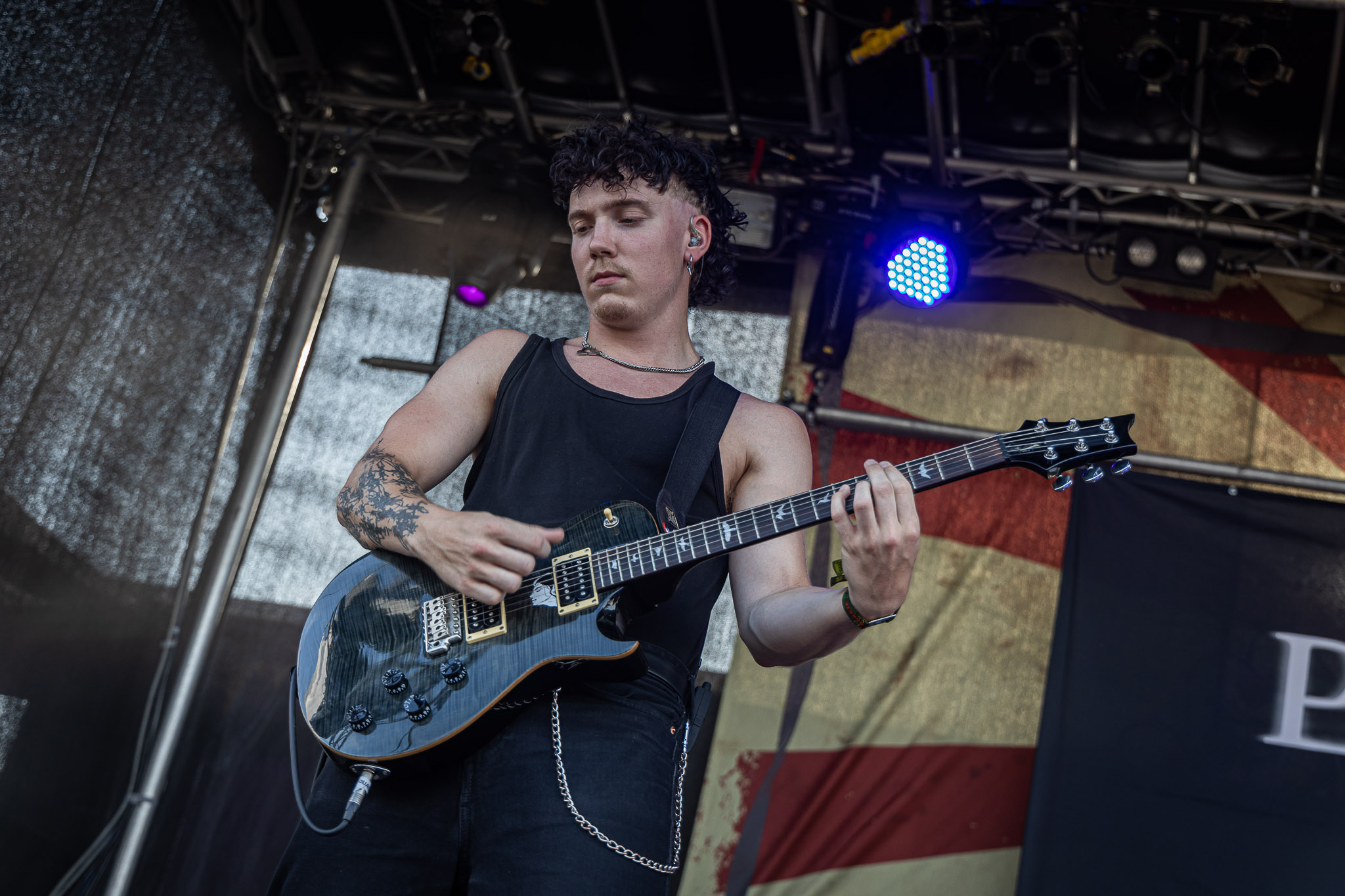 Bild vom Liveauftritt der Band Paleskin beim Summer Breeze 2025