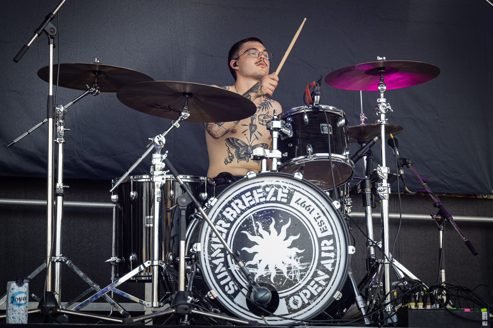 Bild vom Liveauftritt der Band Paleskin beim Summer Breeze 2025