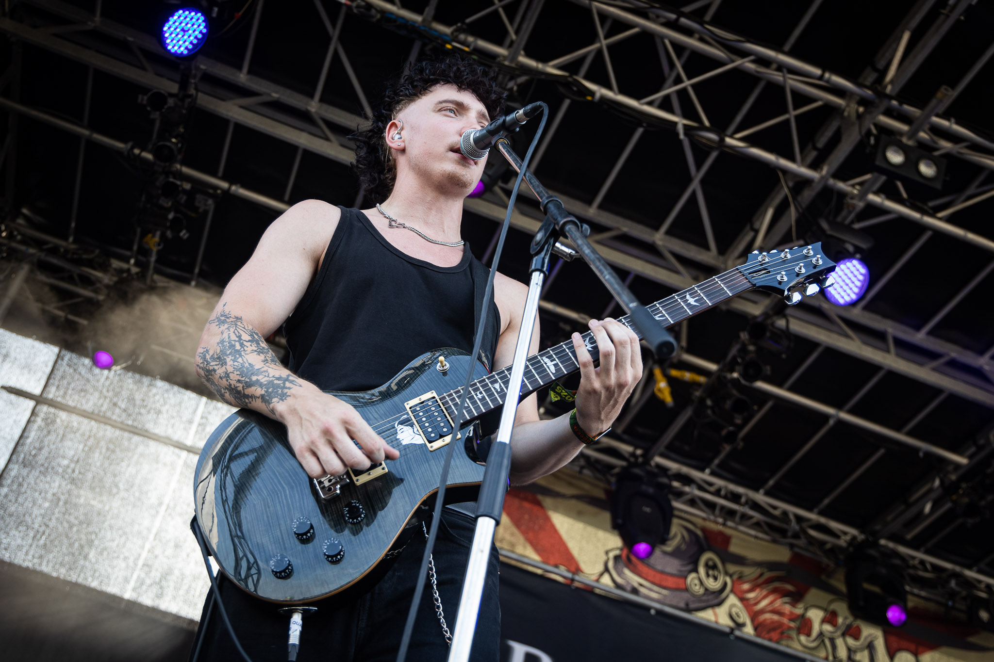 Bild vom Liveauftritt der Band Paleskin beim Summer Breeze 2025