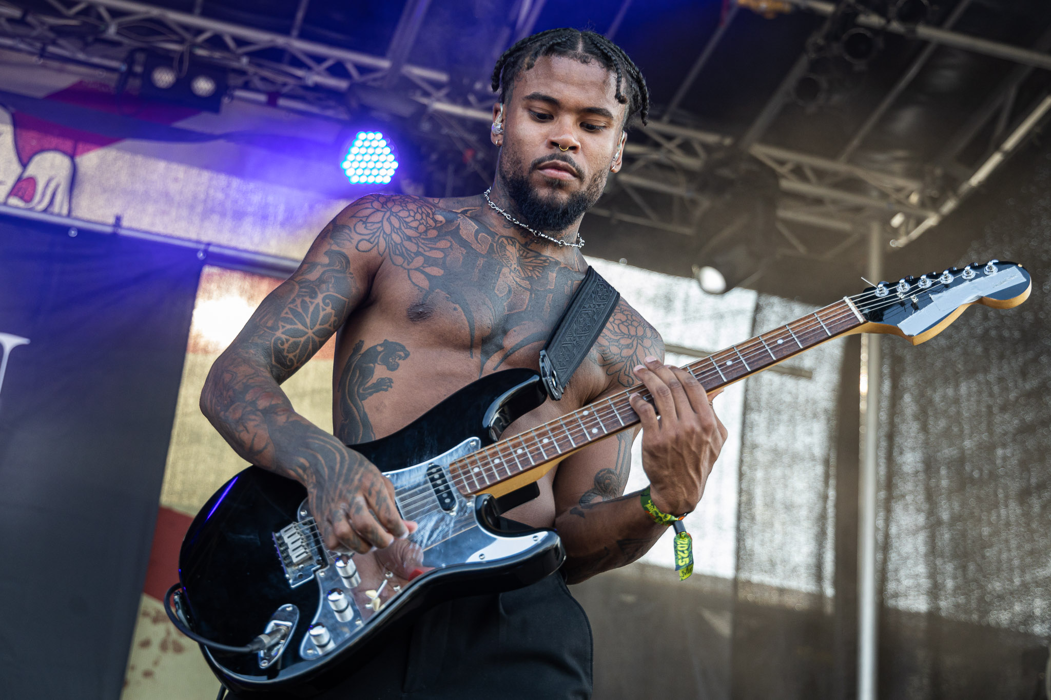 Bild vom Liveauftritt der Band Paleskin beim Summer Breeze 2025