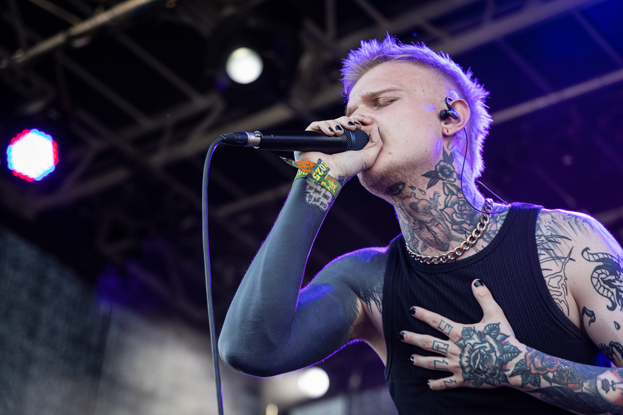 Bild vom Liveauftritt der Band Paleskin beim Summer Breeze 2025